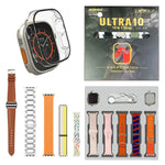 10 in 1 Ultra Smart Watch | 10 Pairs of Straps | 1 Dial Case - Gadget Ghar