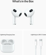 Apple AirPods (3rd Generation) Wireless Ear Buds, Bluetooth Headphones - Gadget Ghar