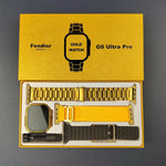 Fendior G9 Ultra Max Smart Watch | Golden Edition - Gadget Ghar